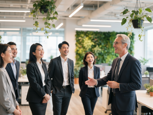 会计学教授团队合影，展示几位中年男性教授穿着正装，面带微笑，蓝色背景，商务办公环境